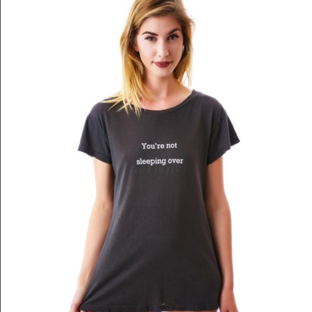 Wild Fox Late Night Surprise Hippie Crew Neck Tee - Small